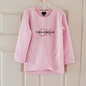 Calvin Klein Girls Long Sleeve Shirt size 7
